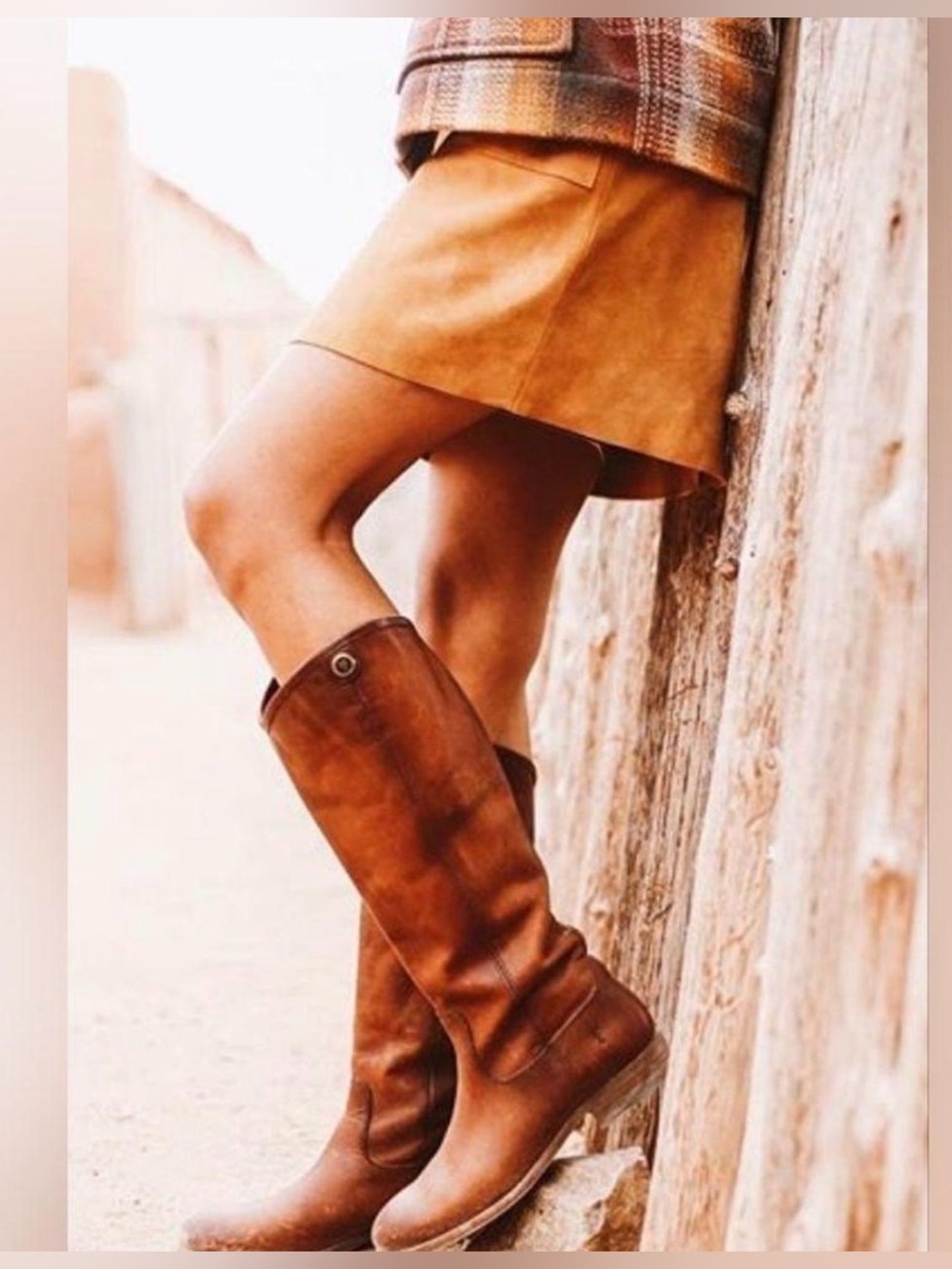 Frye 8.5 Melissa Button Riding Boot - Picture 2 of 7